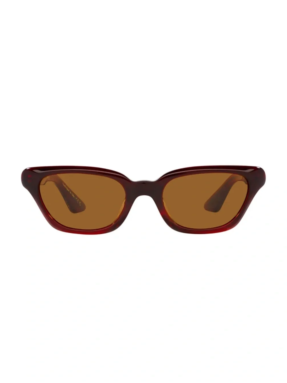 KHAITE X OLIVER PEOPLES red sunglasses